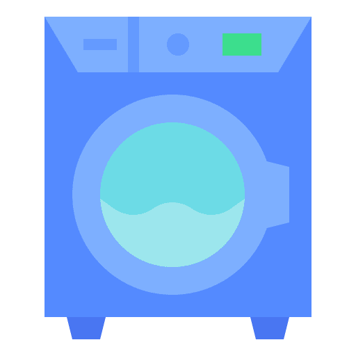 Washing machine washing machine furniture and household clean icon
