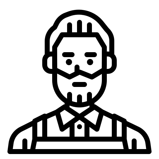 Barista profession user barista icon