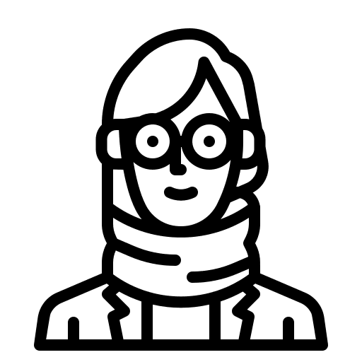 Editor professions and jobs social media avatar icon