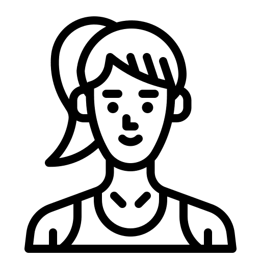 Trainers avatar fitness professions and jobs icon