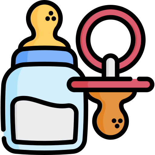 Baby feeder children babies baby feeder icon