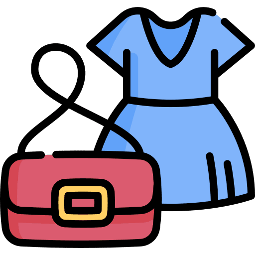 Dress femenine fashion outfit icon