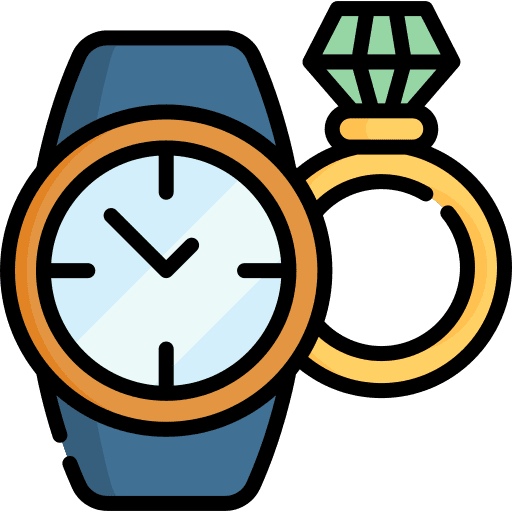 Watch accesories hour commerce and shopping icon
