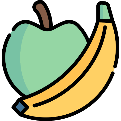 Fruit vegan harvest healthy food icon
