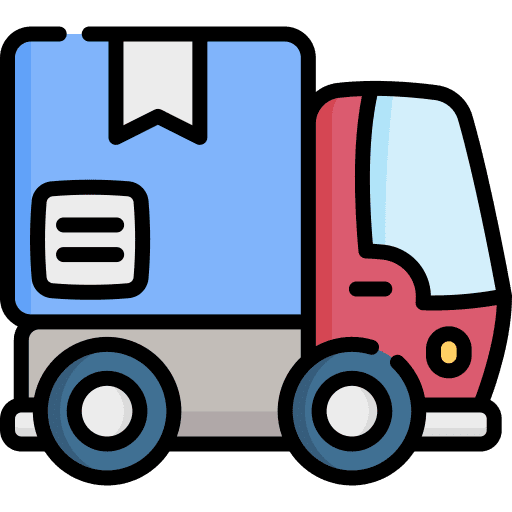 Mover truck delivery truck cargo truck transportation icon