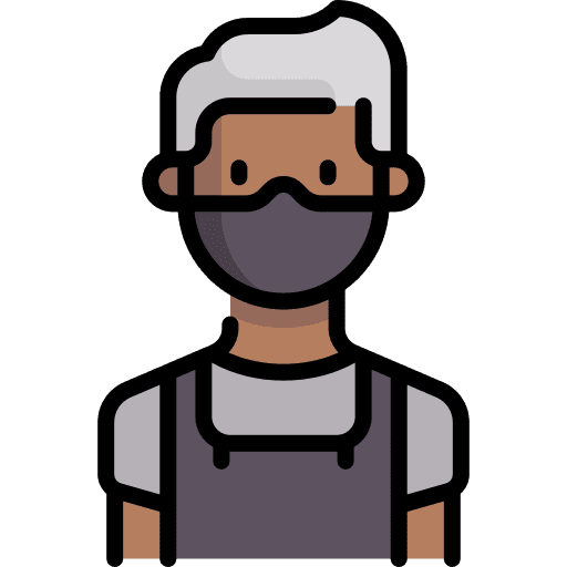 Barber man people hairdresser icon