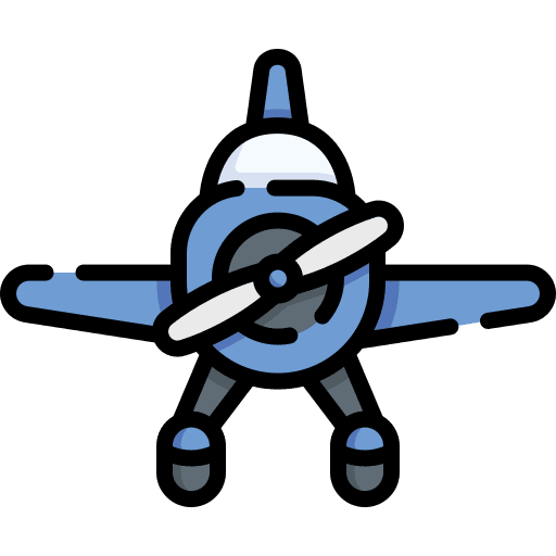 Airplane airplane flight transportation icon
