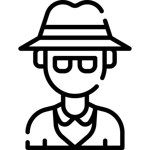 Anonymous virus spy anonymous icon