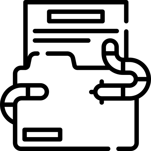 Folder security archives ui icon