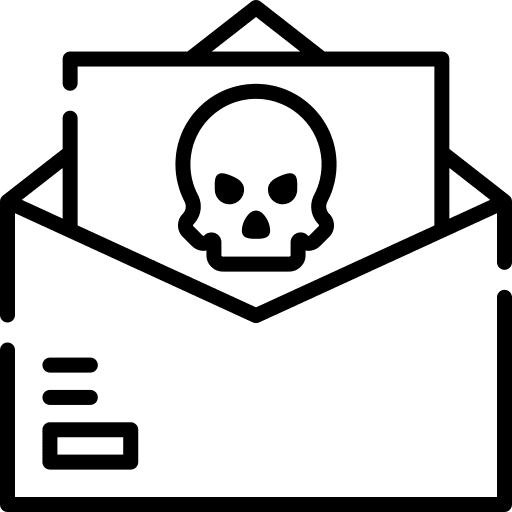 Spam message spam mail icon