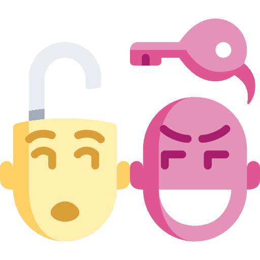 Social engineering padlock social engineering marketing icon