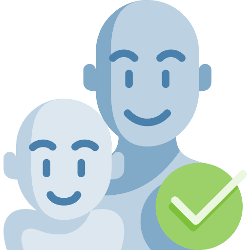 Parental control age control padlock icon