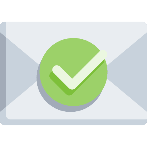 Safe mail email antivirus defense icon