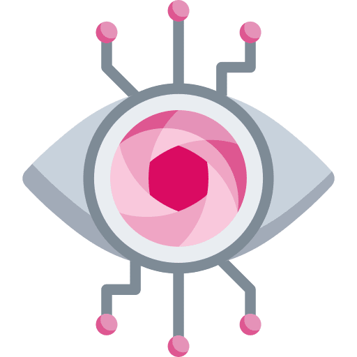 Spyware hacking safety cybercrime icon