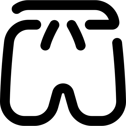 Swimsuit holidays beach shorts icon