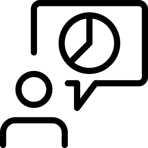 Employee diagram business and finance analysis icon