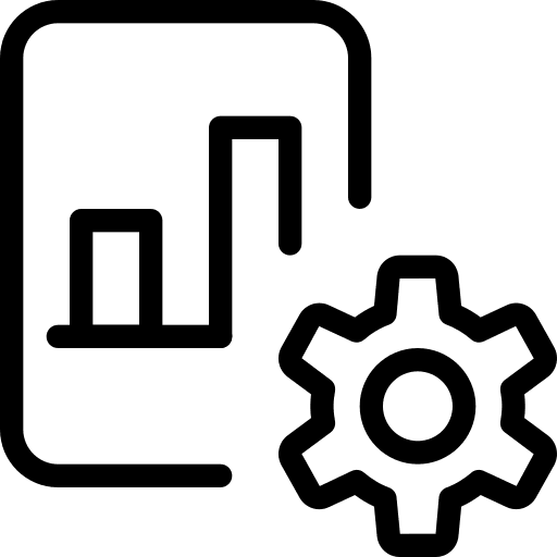 Settings business and finance file unknown icon