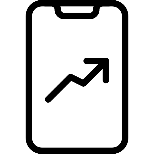 Smartphone business file document icon