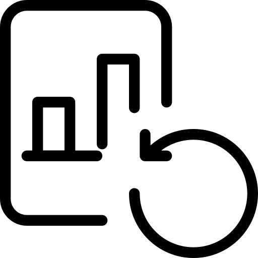 Reload file unknown business and finance icon