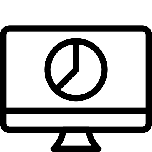 Desktop pie chart chart pie chart icon