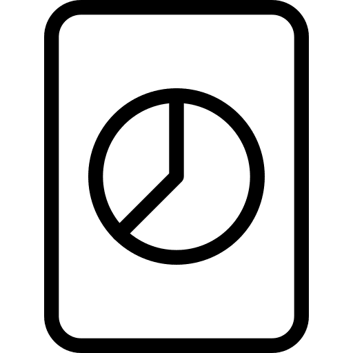 File analysis web analysis business and finance icon