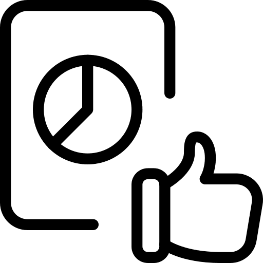Like analysis like chart pie icon
