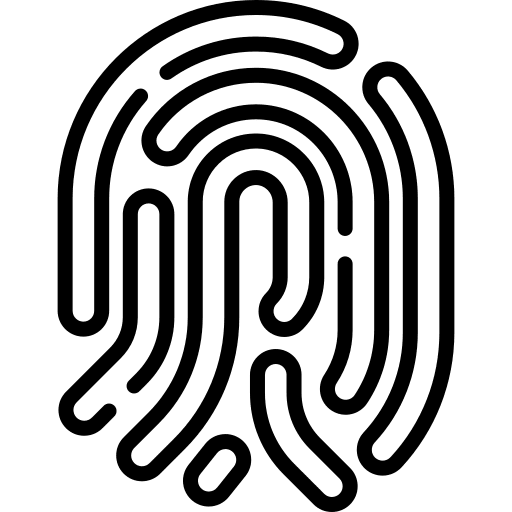 Fingerprint fingerprint equality miscellaneous icon