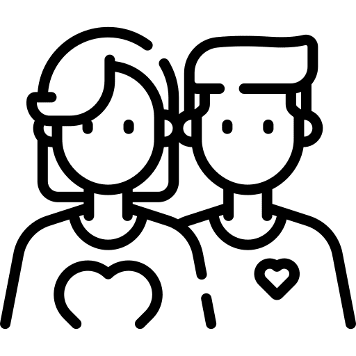 Friend sympathy no racism empathy icon