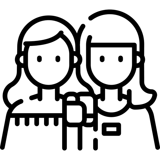 Friend tolerance diversity empathy icon