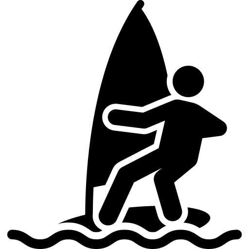 Windsurfing windsurfing wind surfing icon