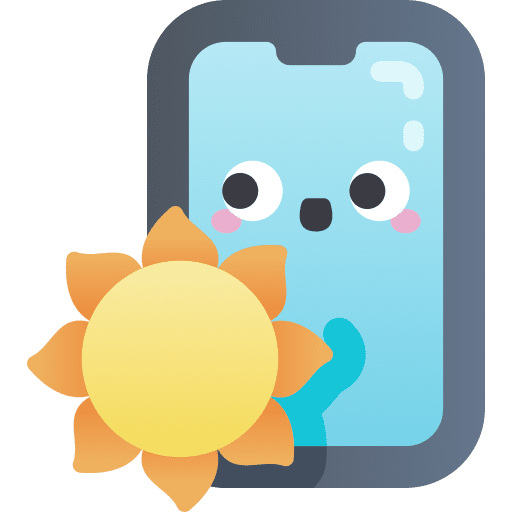 Smartphone electronics mobile phone holidays icon