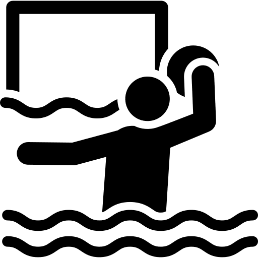 Waterpolo sports and competition multisports playing icon