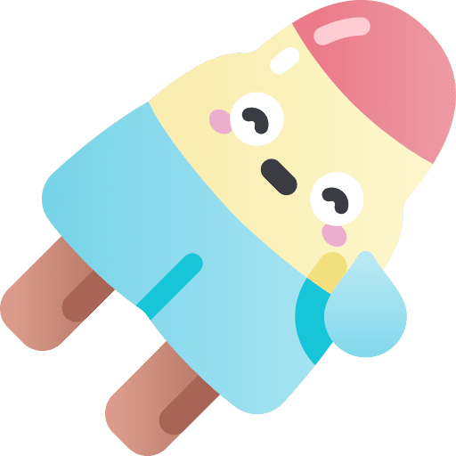 Popsicle sweet ice pop dessert icon