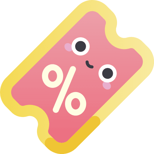 Coupon voucher coupon commerce and shopping icon