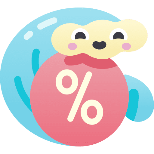 Discount summertime bargain sea icon