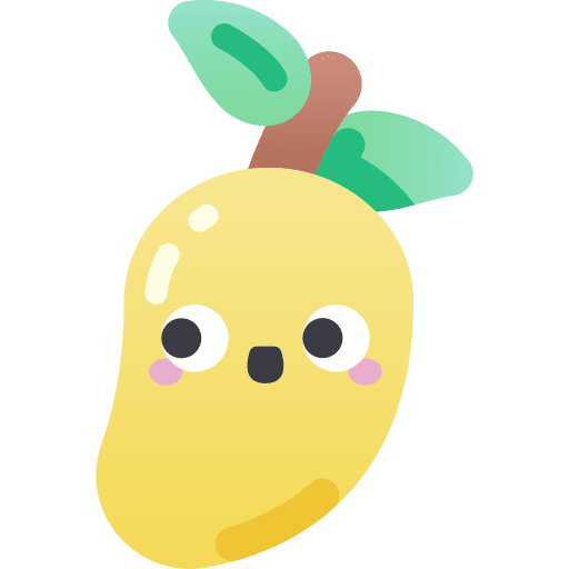 Mango vegetarian diet fruit icon