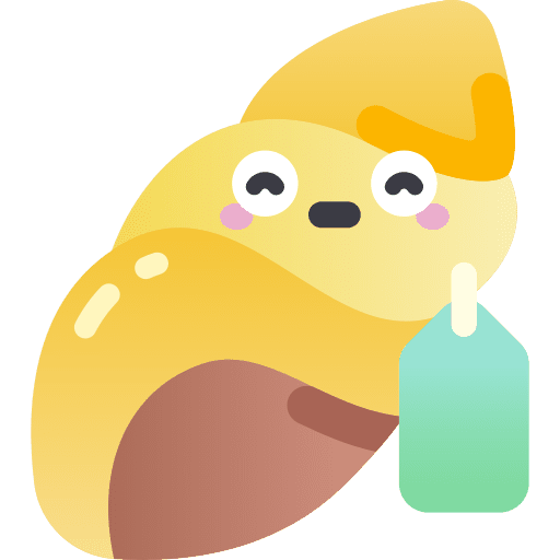 Shell holidays price tag shell icon