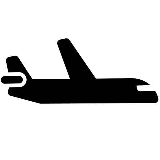 Air plane aircraft flight vehicle icon