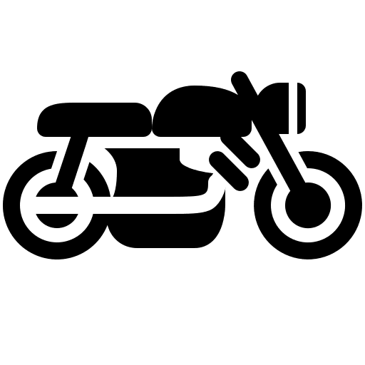 Motorcycle motorbike motorcycle transport icon