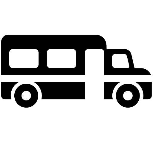 School bus vehicle school automobile icon