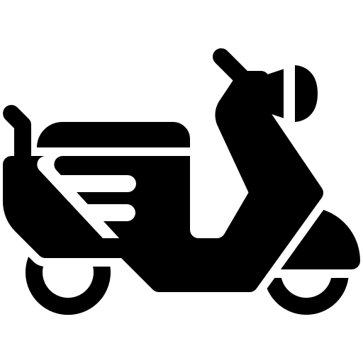 Scooter scooter travel transport icon
