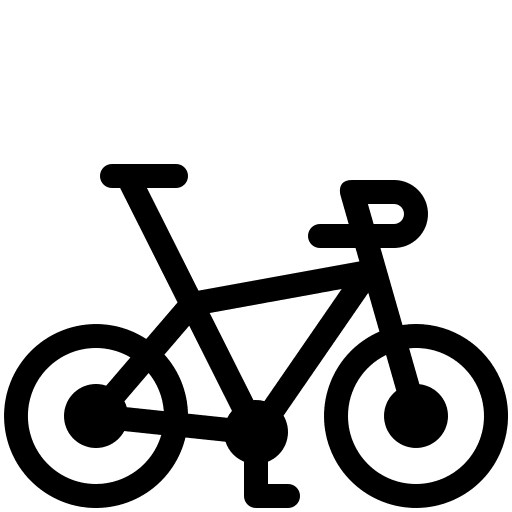 Bicycle vehicle travel transportation icon