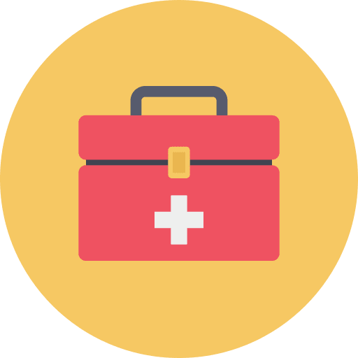 Medical kit medical kit doctor healthcare and medical icon