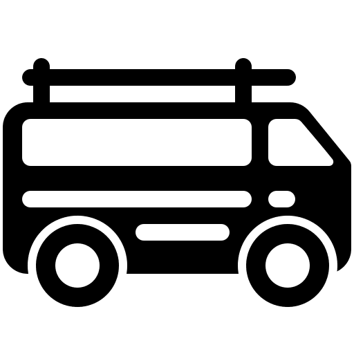 Van automobile vehicle family van icon