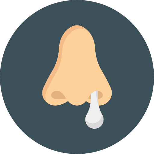 Nose allergic nose allergy icon