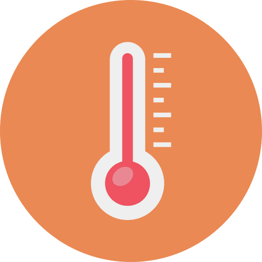 Temperature healthcare and medical weather mercury icon