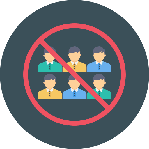 Epidemic prevention people healthcare and medical signaling icon