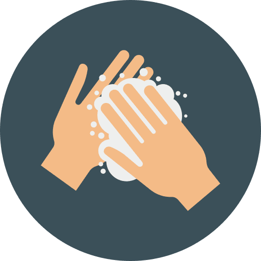 Washing hands hygiene cleaning clean icon