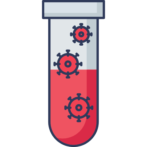 Blood test blood test healthcare and medical blood sample icon