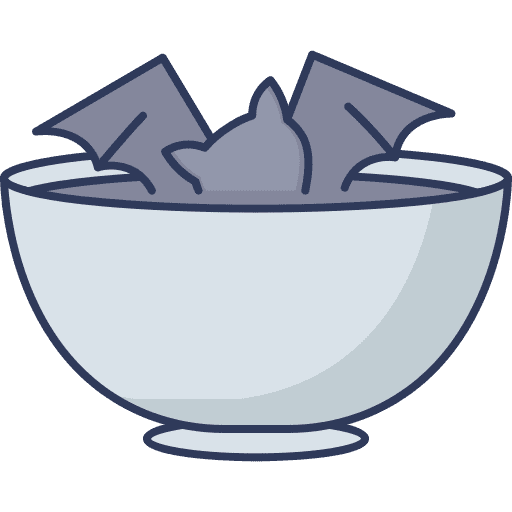 Bowl bowl virus transmission bat icon